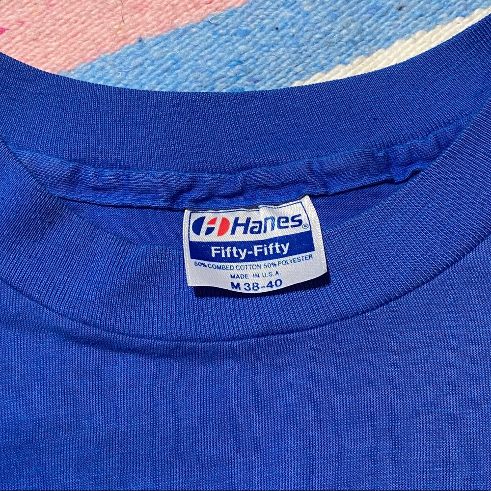 Vintage Harley-Davidson Shirt 80s Blue New Orleans - Picture 7 of 7